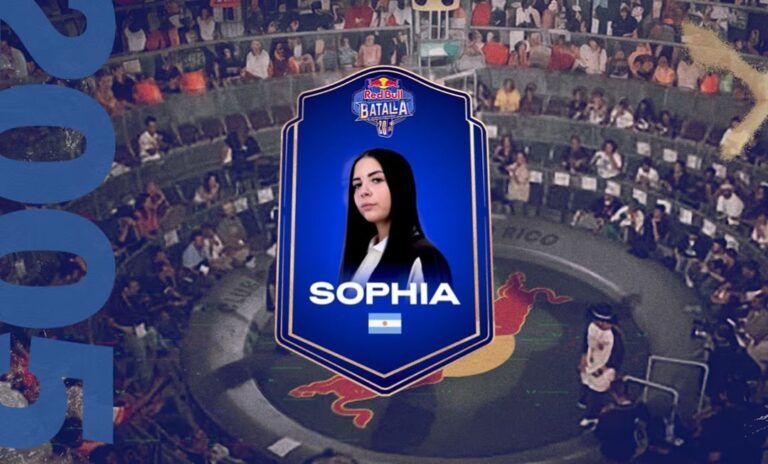 Sophia nueva competidora confirmada en Red Bull Batalla Nueva Historia
