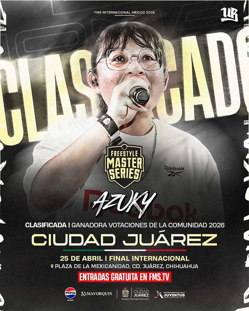 Azuky elegida por la comunidad para clasificar a FMS Internacional 2026
