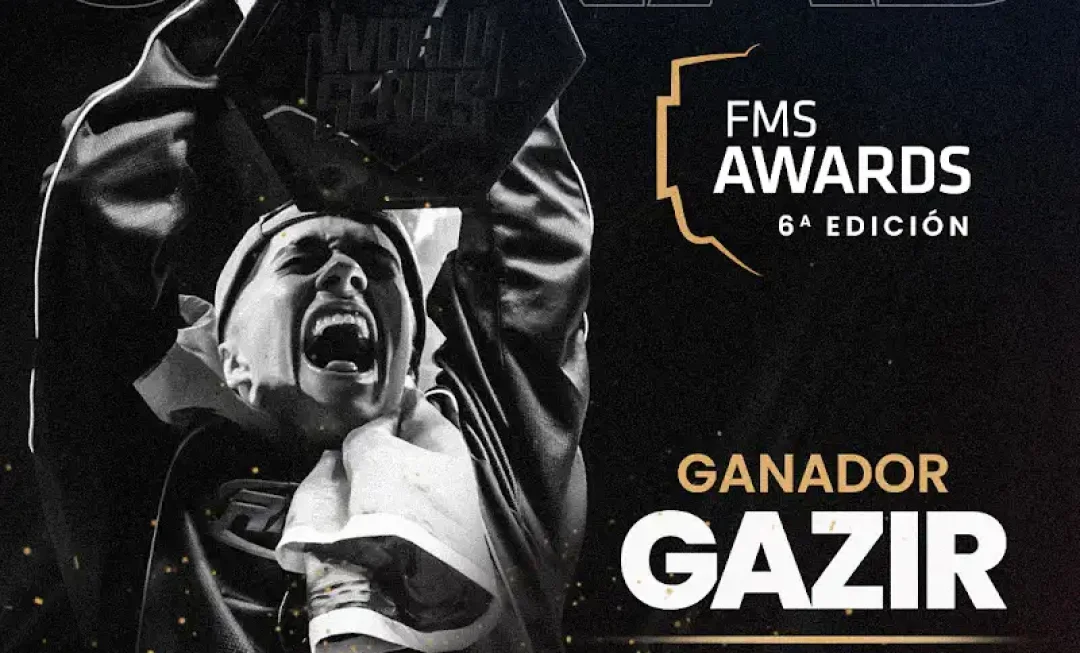 GAZIR MEJOR FREESTYLER FMS AWARDS
