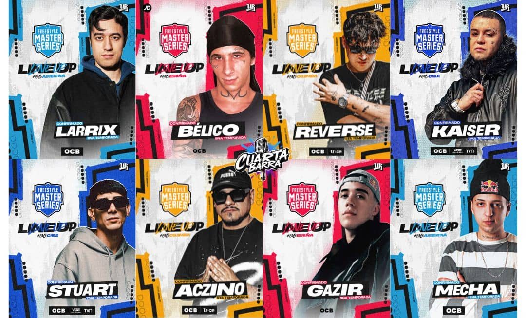Todos los Line Ups de FMS 202627 España, México, Chile, Argentina y Colombia